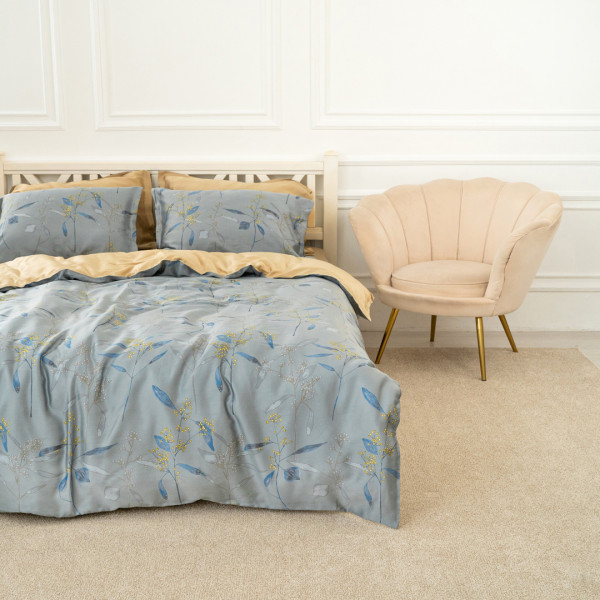 Комплект постельного белья Viluta Евро Tencel (Тенсел) Т-02