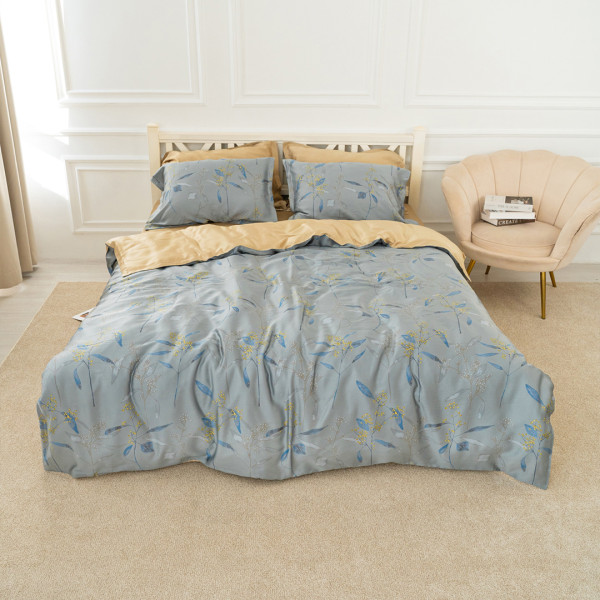 Комплект постельного белья Viluta Евро Tencel (Тенсел) Т-02