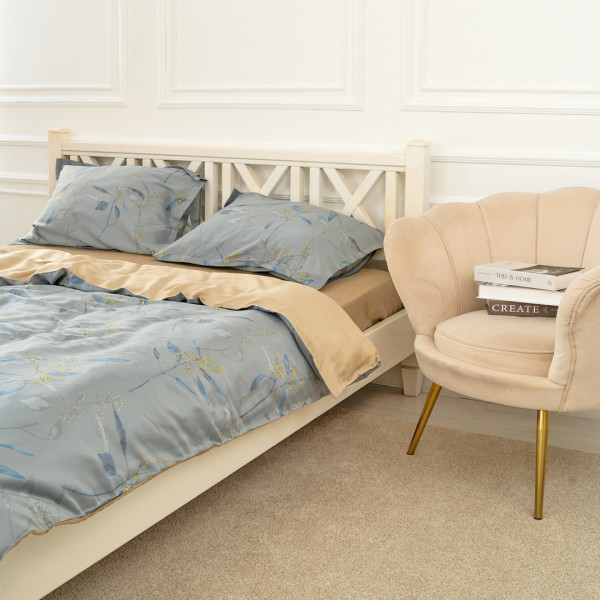 Комплект постельного белья Viluta Евро Tencel (Тенсел) Т-02