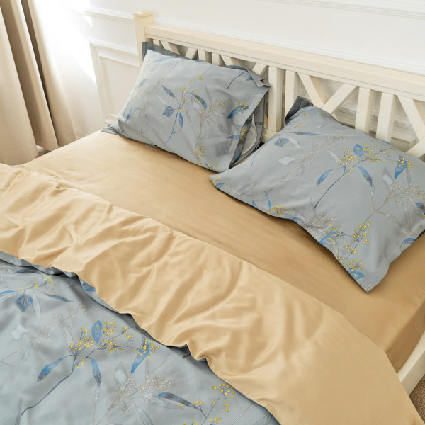 Комплект постельного белья Viluta Евро Tencel (Тенсел) Т-02