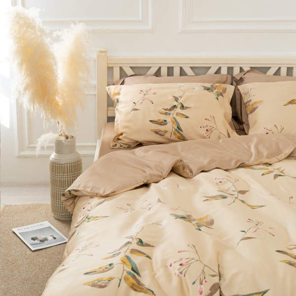 Комплект постельного белья Viluta Евро Tencel (Тенсел) Т-04