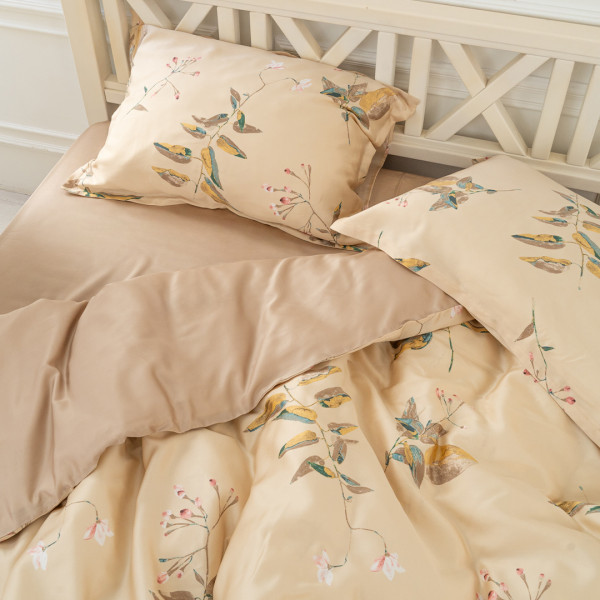 Комплект постельного белья Viluta Евро Tencel (Тенсел) Т-04