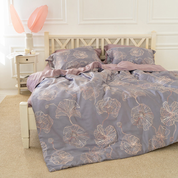 Комплект постельного белья Viluta Евро Tencel (Тенсел) Т-07