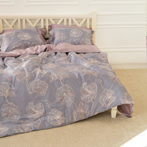 Комплект постельного белья Viluta Евро Tencel (Тенсел) Т-07