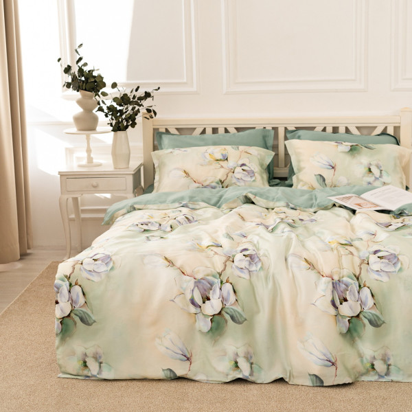 Комплект постельного белья Viluta Евро Tencel (Тенсел) Т-08