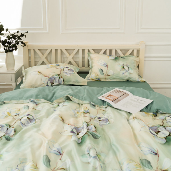 Комплект постельного белья Viluta Евро Tencel (Тенсел) Т-08