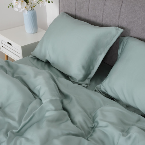 Комплект постельного белья Viluta Евро Tencel (Тенсел) Т-18B