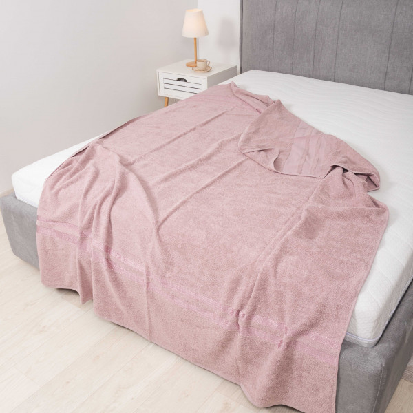 Простирадло махрове Giltex 150х200 Бордюр Бежевий