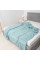 Простирадло махрове Giltex 150х200 Бордюр Бірюзовий