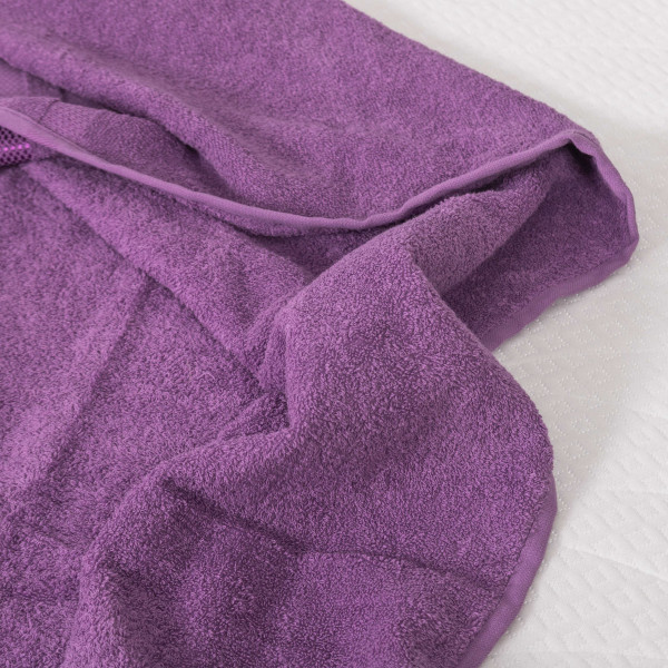 Простирадло махрове Giltex 150х200 Бордюр Пурпурний