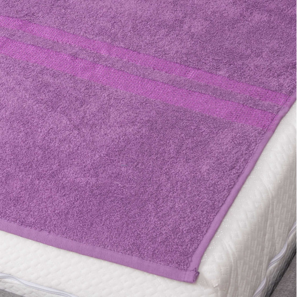 Простирадло махрове Giltex 150х200 Бордюр Пурпурний