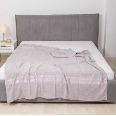 Простирадло махрове Giltex 150х200 Бордюр Сірий