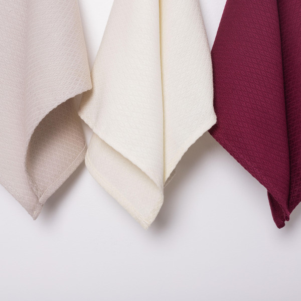 Салфетка однотонная Гладь 35х60 Бордо