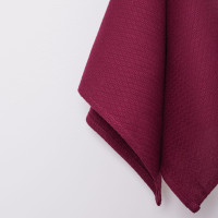 Серветка однотонна Гладь 35х60 Бордо