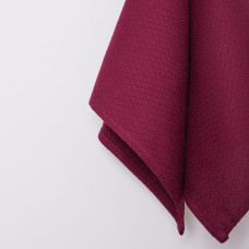 Салфетка однотонная Гладь 35х60 Бордо