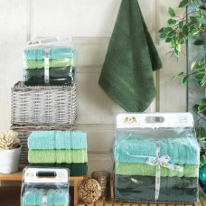 Набор полотенец махровых 50х90 ADA №4 Лесная Свежесть