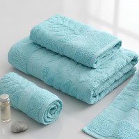 Полотенце махровое Doruk 50х90 Flora Бирюзовый