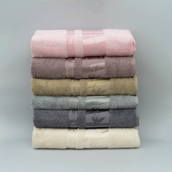 Полотенце махровое Doruk Bamboo 50х90 Светло-оливковый