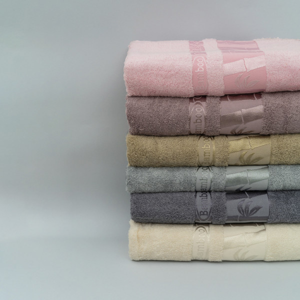 Полотенце махровое Doruk Bamboo 50х90 Светло-оливковый