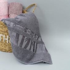 Полотенце махровое Doruk Bamboo 50х90 Темно-серый