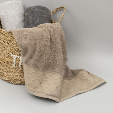 Полотенце махровое Doruk Merana 50х90 Серо-Бежевый