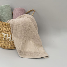 Полотенце махровое Doruk Serila 50х90 Бежевый