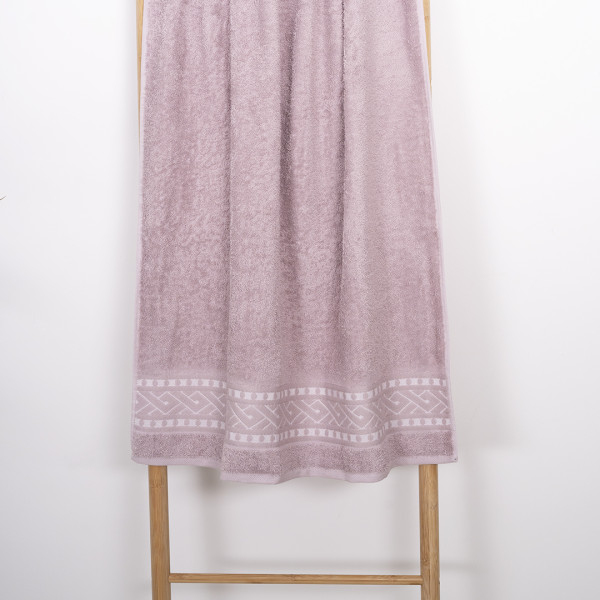 Полотенце махровое 30х50 Durul Ece bukle Adore Пепельно-розовый