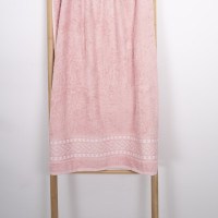 Полотенце махровое 70х140 Durul Ece bukle Adore Розовый