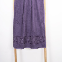 Полотенце махровое 70х140 Durul Ece bukle Amore Фиолетовый