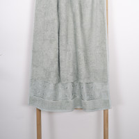 Полотенце махровое 50х90 Durul Ece bukle Amore Светло-оливковый