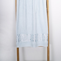 Полотенце махровое 30х50 Durul Ece bukle Anabel Голубой