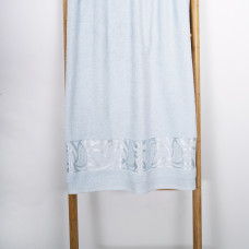 Полотенце махровое 30х50 Durul Ece bukle Anabel Голубой