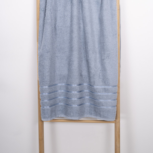 Полотенце махровое 30х50 Durul Ece bukle Cizgili Голубой