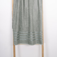 Полотенце махровое 30х50 Durul Ece bukle Cizgili Хаки