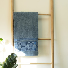 Полотенце махровое 30х50 Durul Ece bukle Koza Синий
