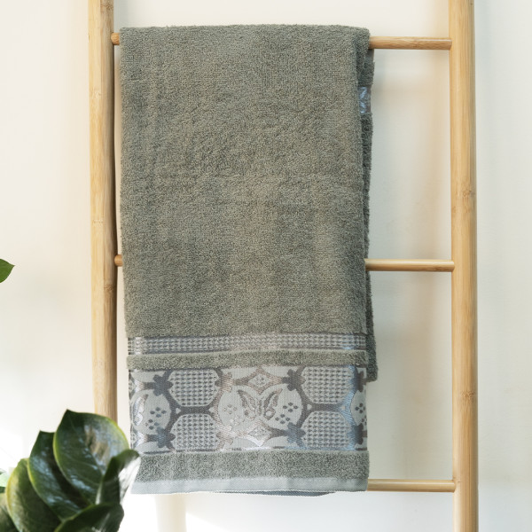 Полотенце махровое 30х50 Durul Ece bukle Koza Зеленый