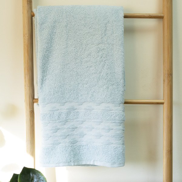 Полотенце махровое 50х90 Durul Ece bukle Midye Синий