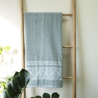 Полотенце махровое 30х50 Durul Ece bukle Valeri Зеленый