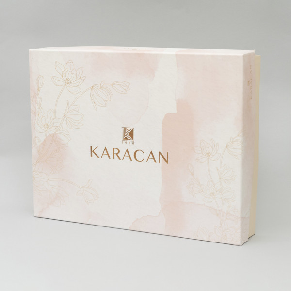 Набор полотенец махровых Karacan Soul Бежевый (70х140 + 50х90)