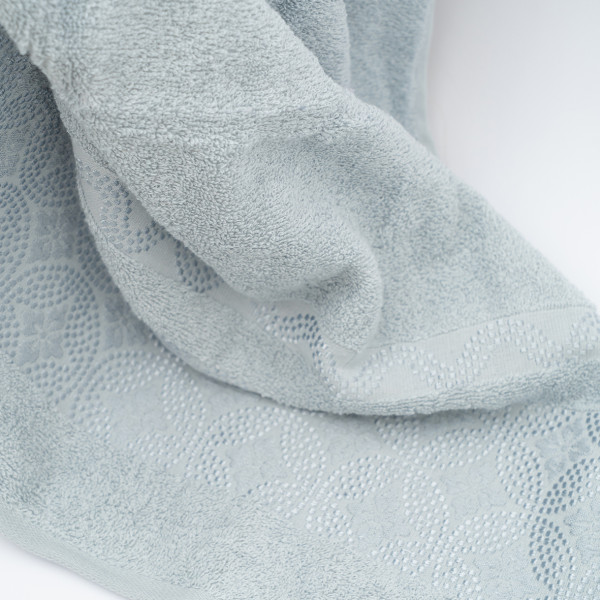 Полотенце махровое Karacan 70х135 Regina Серо-голубой