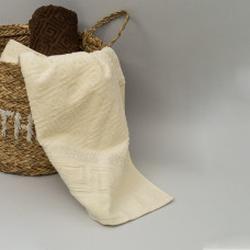 Полотенце махровое LuiSa Yeni Grek 50х90 Молочный