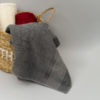 Полотенце махровое LuiSa Yeni Grek 50х90 Серый