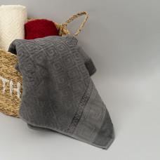 Полотенце махровое LuiSa Yeni Grek 50х90 Серый