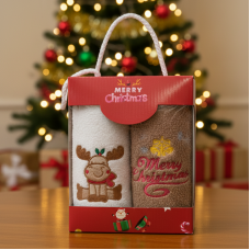 Набор полотенец махровых 30х50 Marry Christmas (2 шт.)