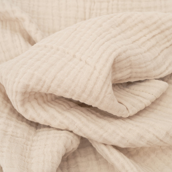 Простынь-Покрывало Муслиновое NilHome 200х220 Песочный