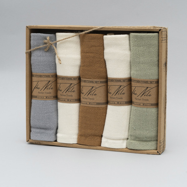 Набор полотенец льняных Nile 30х50 Однотонные