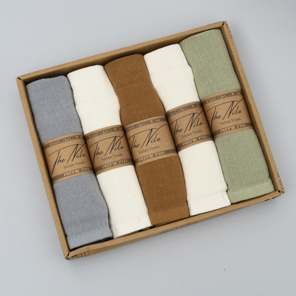 Набор полотенец льняных Nile 30х50 Однотонные