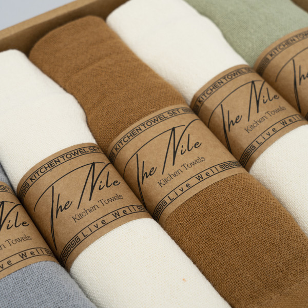 Набор полотенец льняных Nile 30х50 Однотонные