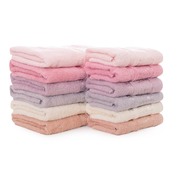 Полотенце махровое 50х90 Cestepe Orkide Нежно-Розовый