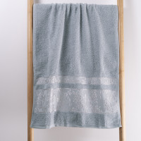 Полотенце махровое 50х90 Cestepe Orkide Серо-голубой